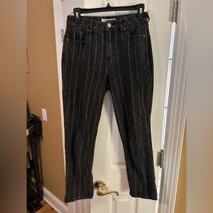 PacSun Pinstriped Mom Jeans